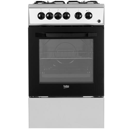 Комбинированная плита Beko FFSS52010GS серебристый