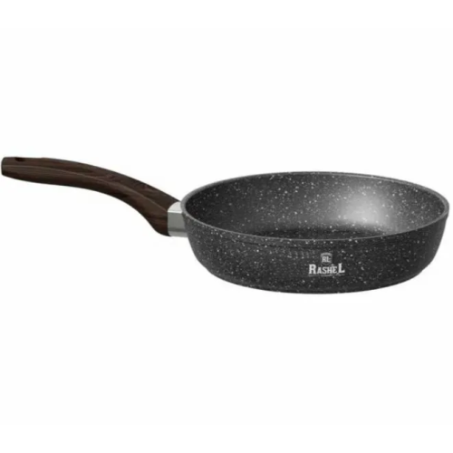 Сковорода Rashel R-10428 Титан&Гранит 28см черный