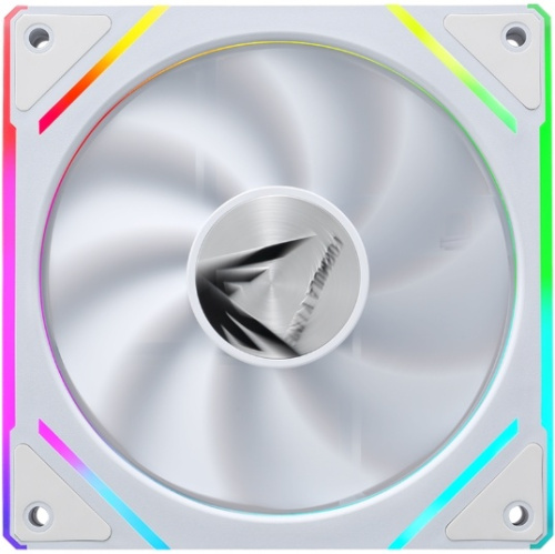 Вентилятор Formula Floe Plus 12WH ARPW, ARGB 120x120x25mm белый 4-pin + 3-pin 26.8dB Ret