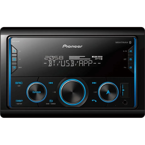 Автомагнитола Pioneer MVH-S425BT 2DIN 4x50Вт ПДУ RDS