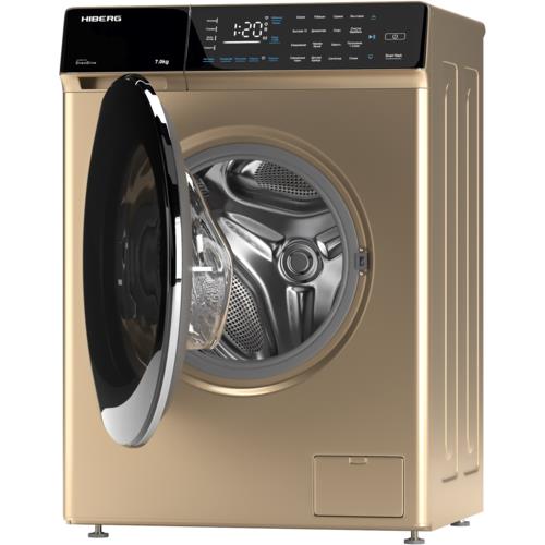 Стиральная машина HIBERG i-DDQ9-712 G золотистый