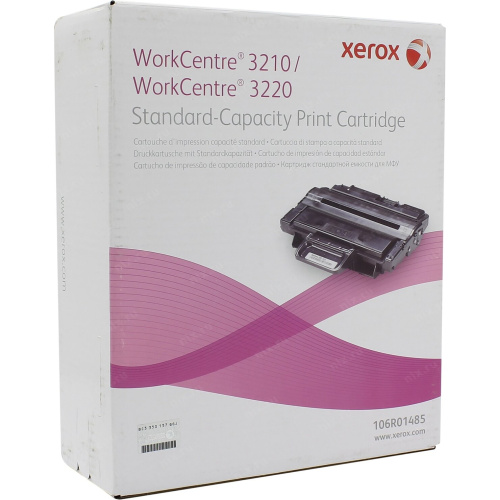 Картридж лазерный Xerox 106R01485 черный (2000стр.) для Xerox WC 3210/3220