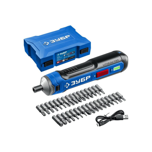 Отвертка аккумуляторная ЗУБР Профессионал PSD-4S