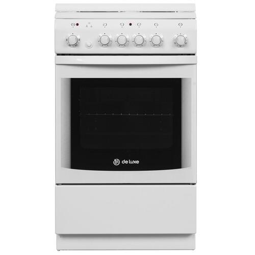 Электрическая плита De Luxe 506004.00Э (кр) белый