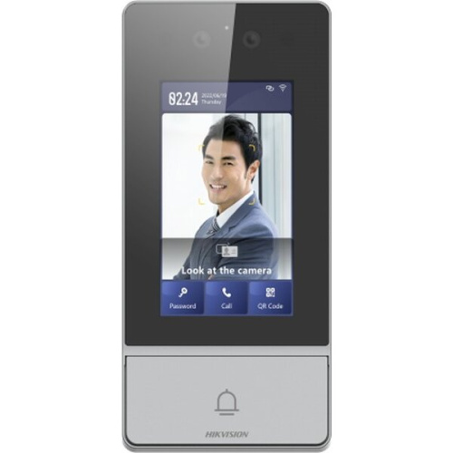 Видеопанель Hikvision DS-KV9503-WBE1 цветной сигнал