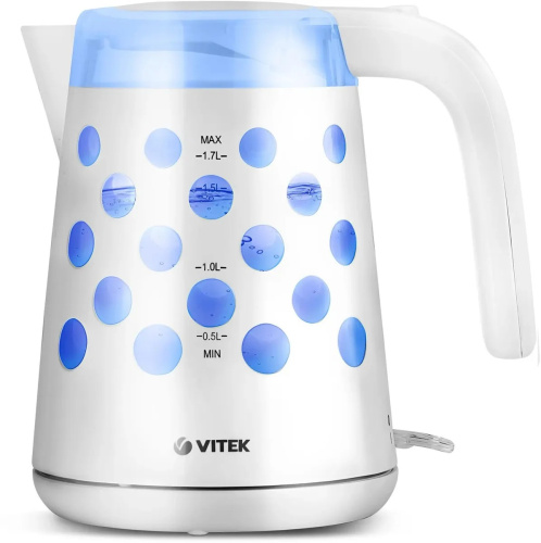 Электрочайник Vitek VT-7048-01 белый