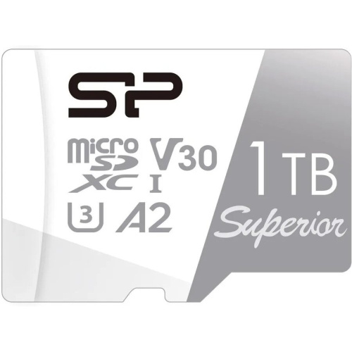 Карта памяти Silicon Power (SP001TBSTXDA2V20) microSDXC 1Tb Class10 Superior w/o adapter
