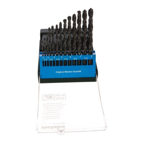 Набор сверл Metabo 627162000 HSS-R по металлу 13 шт