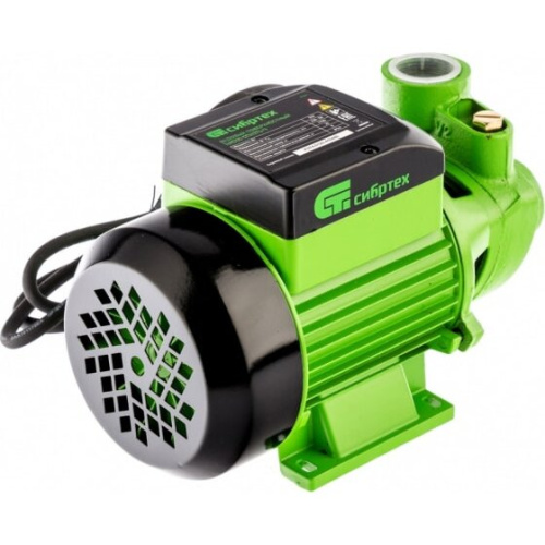 Садовый насос СИБРТЕХ СПН370-Ч, напор 25м 1700л/ч чугун 97241