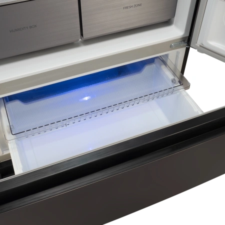 Холодильник Hyundai CM55043F черная сталь