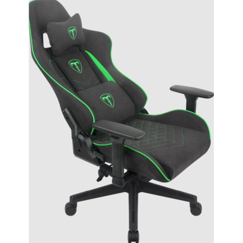 Игровое кресло T-Line Astero Ткань Black+Green