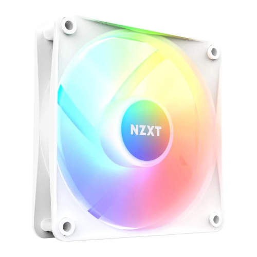 Кулер NZXT F140 RGB Core Twin Pack (RF-C14DF-W1) (140x140x25mm, 4-pin PWM, 89.48CFM, 32.5dBA, 1800RPM, White, 2pcs)