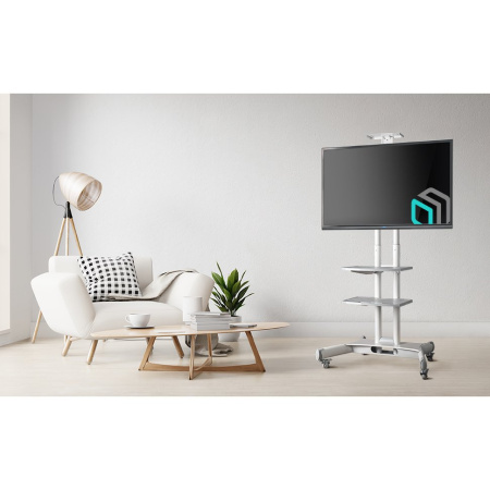 Мобильная стойка ONKRON TS1552 White