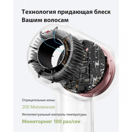 Фен Laifen Mini коралловый/розовый