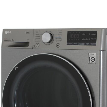Сушильная машина LG DC90V5V9S серый