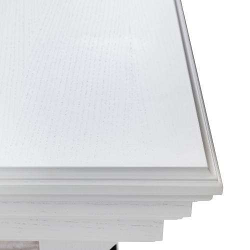 Электрокамин RealFlame Athena Corner GR белый с очагом Fobos Lux Black RC