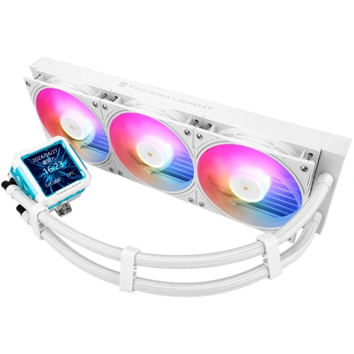 СВО Thermalright Frozen Warframe Pro 360 White ARGB (TRFWP360AW) / 3x120mm ARGB PWM Fans