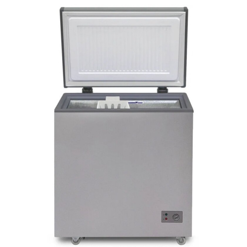 Морозильный ларь Бирюса M155KX металлик