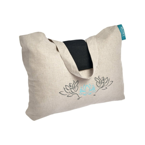 Набор акупунктурный Bradex KZ 0712 Нирвана бежевый бирюзовые шипы премиум-серия