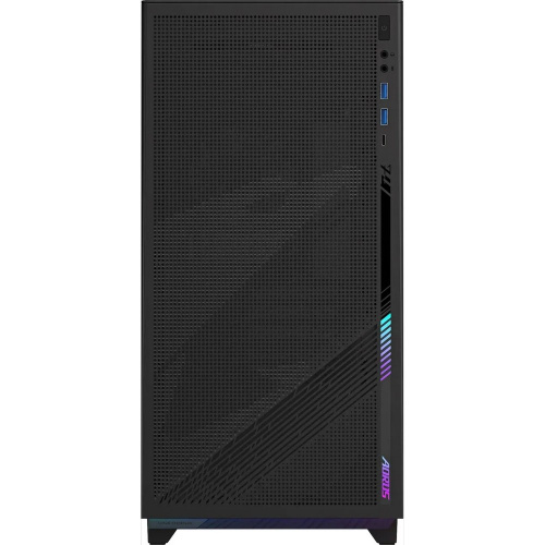 Корпус Gigabyte GB-AC400G черный (28300-AC400-1CKR) без БП ATX 2xUSB3.0 1xUSB3.1 audio bott PSU