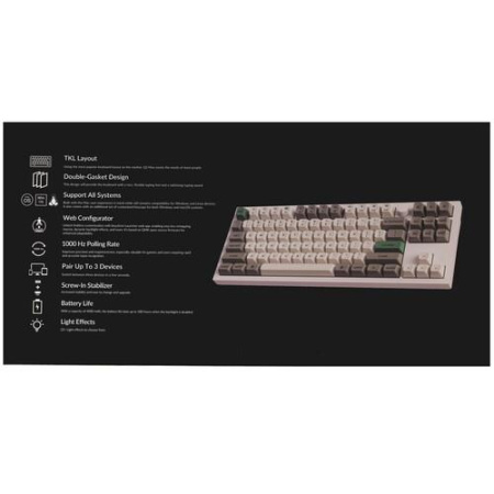Клавиатура  проводная + беспроводная Keychron Q3 Max