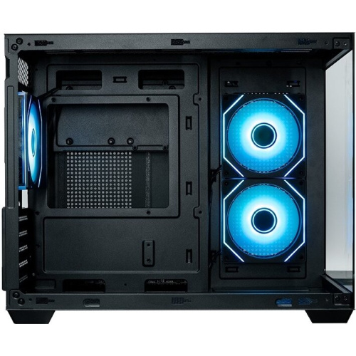 Корпус XASTRA QW500M 3ARGB-C10-UC Black (QW500M-3FM12A-C10-UC) mATX/Aquarium/Screewless/3x120mm ARGB PWM FM fans/Argb+PWM HUB 10port/Type-C