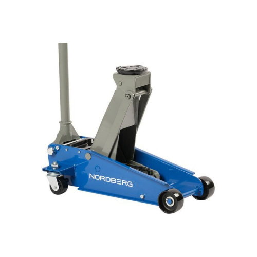 Домкрат подкатной NORDBERG N32030 3 тонн 120-450 мм с резиновой насадкой