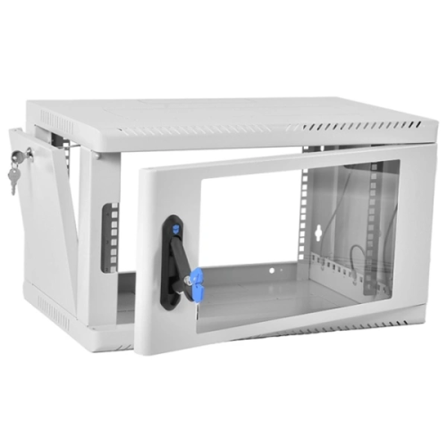 Шкаф коммутационный ЦМО ШРН-6.350 настенный 6U 600x350мм серый