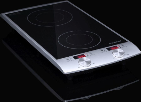 Плитка Hyundai HYC-0103 серебристый/черный