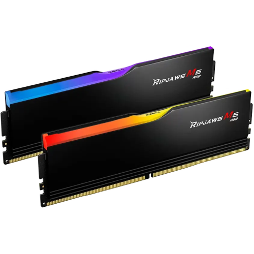 ОЗУ G.SKILL Ripjaws M5 RGB (F5-6000J3238F16GX2-RM5RK) 32GB (2x16GB) DDR5 6000MHz CL32 (32-38-38-96) 1.35V / Black