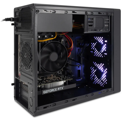 ПК IRU Tactio 310H6SEA (2113794) MT i5 12400F/16Gb/SSD512Gb RTX3050 6Gb/DOS/черный (RUS)