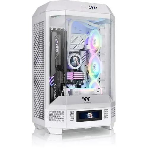 Корпус Thermaltake The Tower 300 белый (CA-1Y4-00S6WN-00) без БП miniITX 8x120mm 6x140mm 2xUSB3.0 audio bott PSU