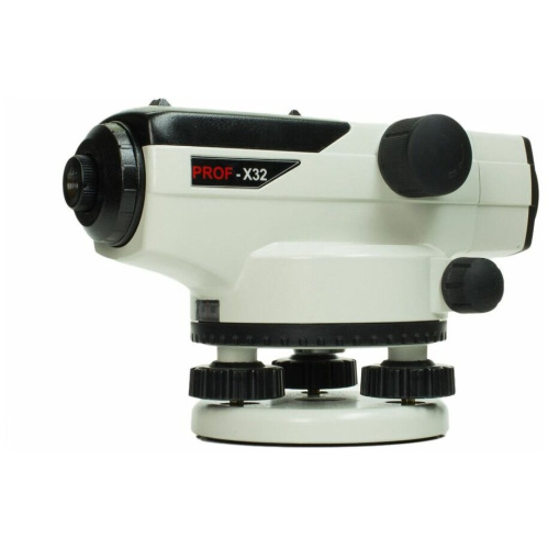 Оптический нивелир ADA PROF X32 + штатив алюминиевый на винтах Light S + рейка нивелирная Staff 5 А00119-К1