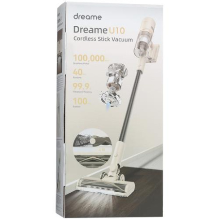 Вертикальный пылесос  Dreame U10  белый