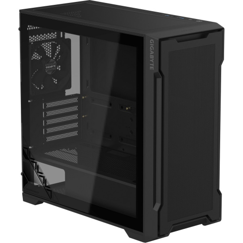 Корпус Gigabyte C102G (GB-C102G) MidTower, mATX, USB3.0x2, Audio I/O, GPU 410mm, Black, TG