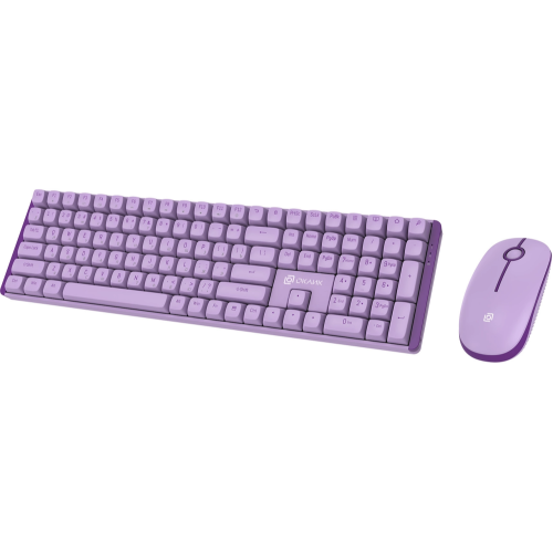 Клавиатура + мышь OKLICK S315W сиреневый