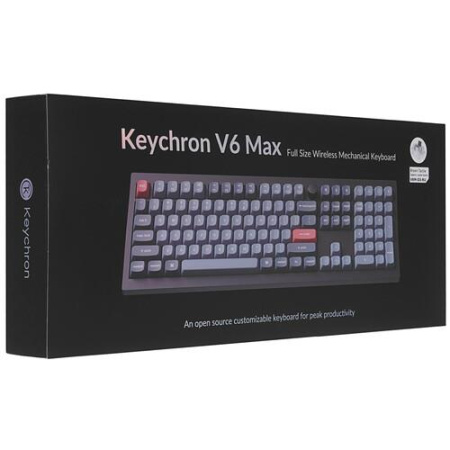 Клавиатура  проводная + беспроводная Keychron V6 Max