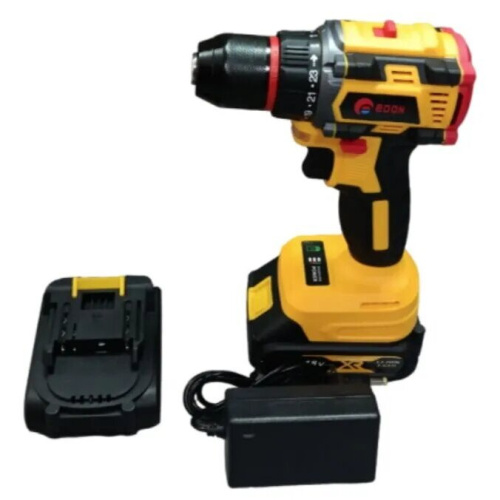 Дрель-шуруповерт EDON AD-18BL черный/желтый 24893