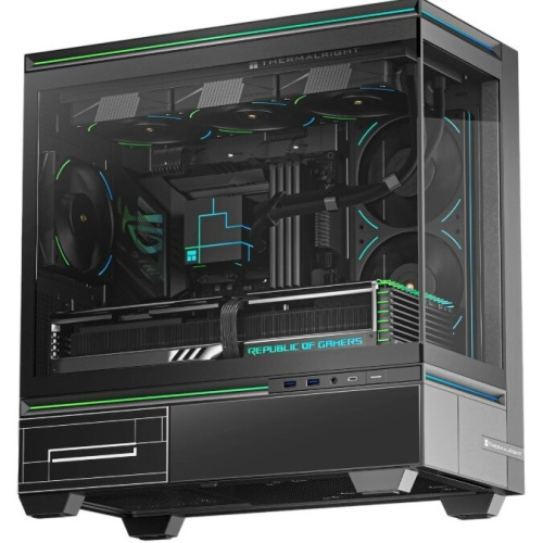 Корпус Thermalright M10 (TRTLM10B) / Black / TG / USB Type-C / mATX