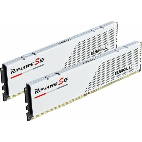 ОЗУ G.SKILL Ripjaws S5 64GB (F5-6000J3040G32GX2-RS5W) (2x32GB) DDR5 6000MHz CL30 (30-40-40-96) 1.4V / White
