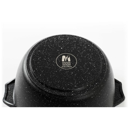 Кастрюля МЕЧТА 45802 Гранит black 5л