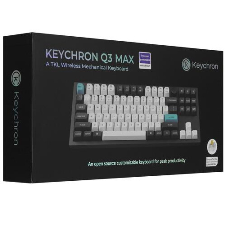 Клавиатура  проводная + беспроводная Keychron Q3 Max