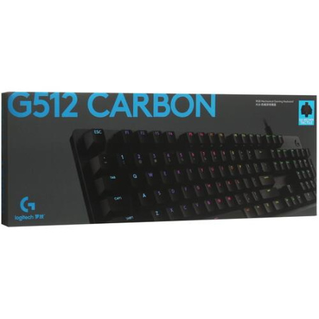 Клавиатура проводная Logitech G512 Carbon