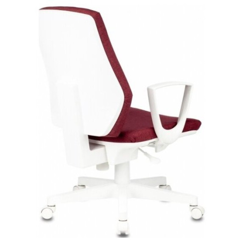 Кресло Бюрократ CH-W545/Red красный 38-410 крестов. пластик пластик белый