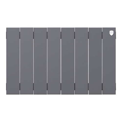 Биметаллический радиатор отопления Royal Thermo PianoForte 300 серебристый 8 секций