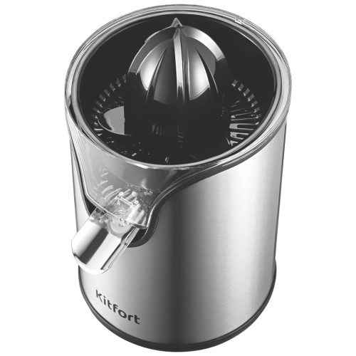 Соковыжималка Kitfort КТ-1119 нерж/черный