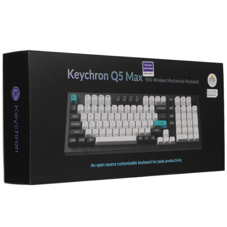 Клавиатура  проводная + беспроводная Keychron Q5 Max