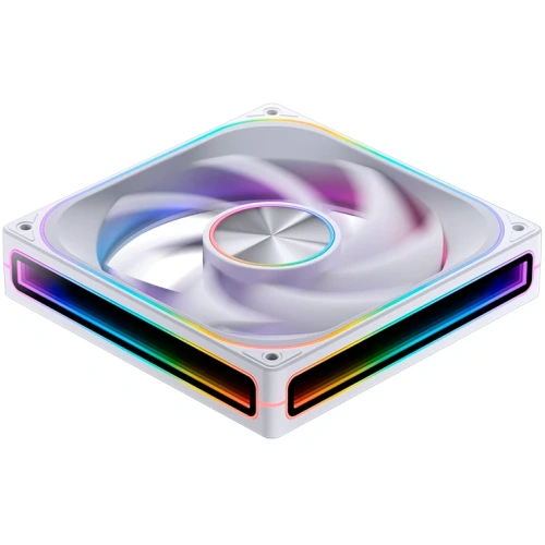 Вентилятор JONSBO ZA-140W 140х140х28мм (PWM, ARGB LED, 700-1800об/мин, белый) Retail