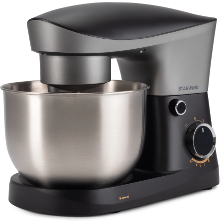Миксер StarWind SPM2251 черный/серебристый