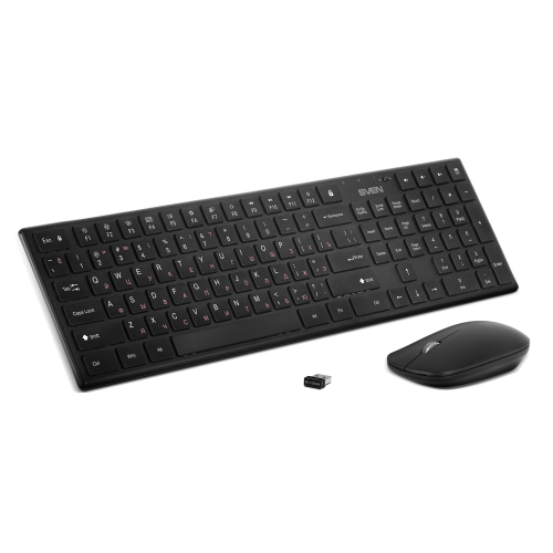 Комплект клавиатура и мышь SVEN KB-C2550W черный